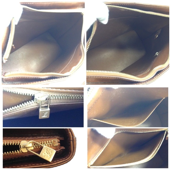 Auth Louis Vuitton Vernis Houston Bag 121LS86 - Picture 7 of 8